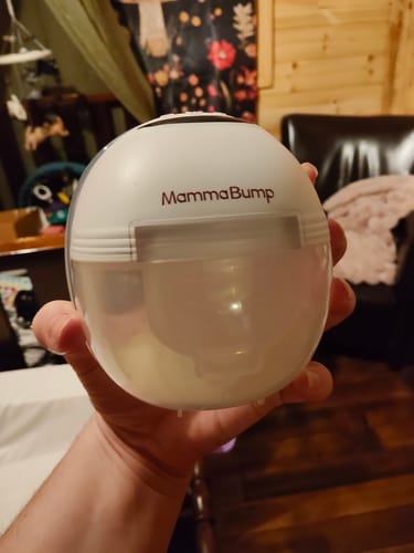 Customer photo review of The Luna© Wearable Breast Pump