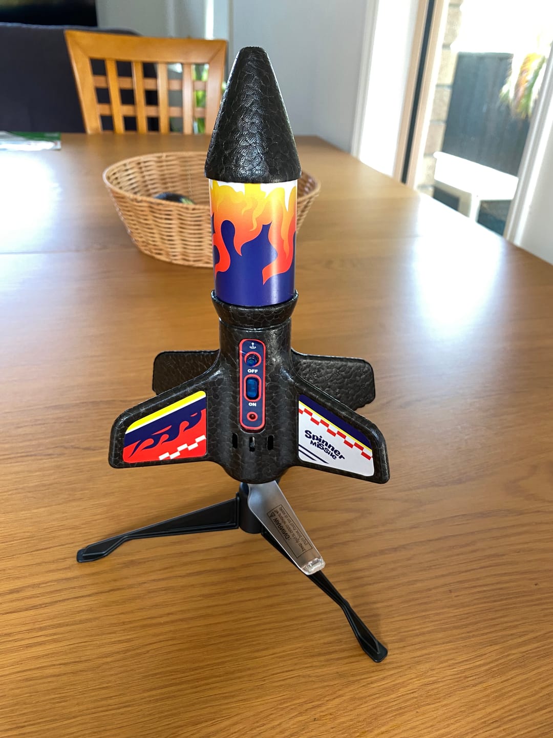 Customer photo review of SkySpinner™ – Parachute Rocket Launcher