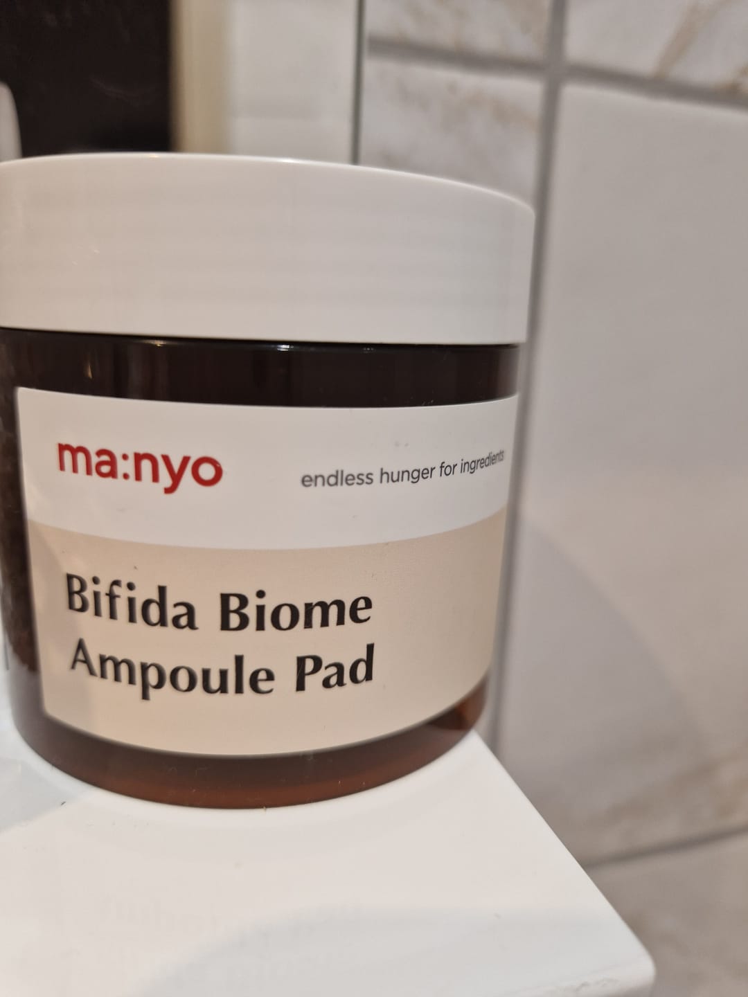Customer photo review of Mitrinoši spilventiņi ar bifido kompleksu Manyo Bifida Biome Ampoule Pad