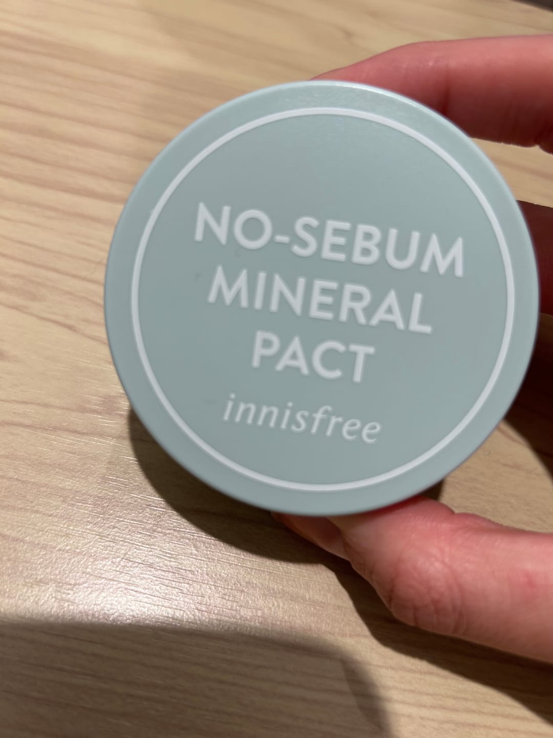 Customer photo review of ノーセバム　ミネラルパクト　S