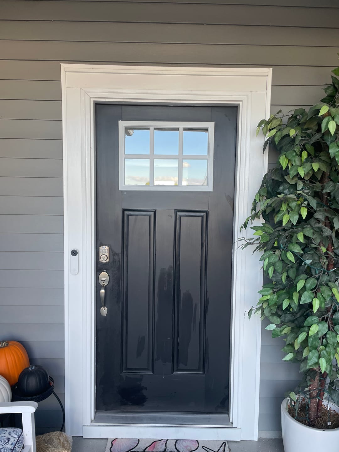 Customer photo review of Clear 6 Lite Glass and Frame Kit (Craftsman)