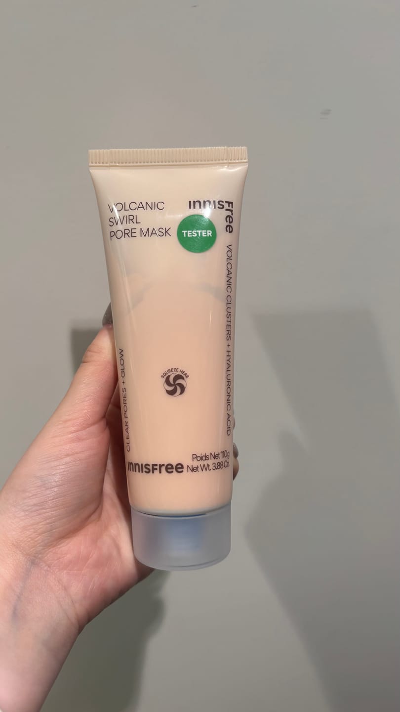 Customer photo review of ヴォルカニック　ポア　クリームクレイマスク