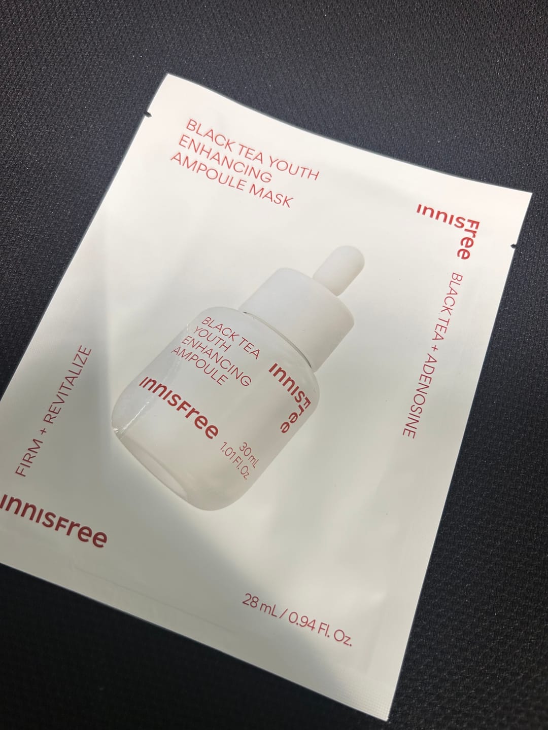 Customer photo review of ブラックティー　ユース　マスクシート