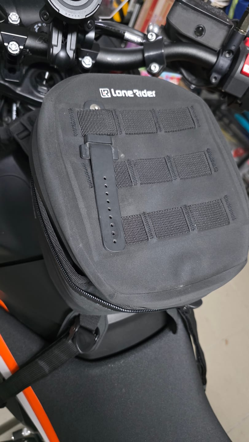 Customer photo review of Ranger Mini Tank Bag