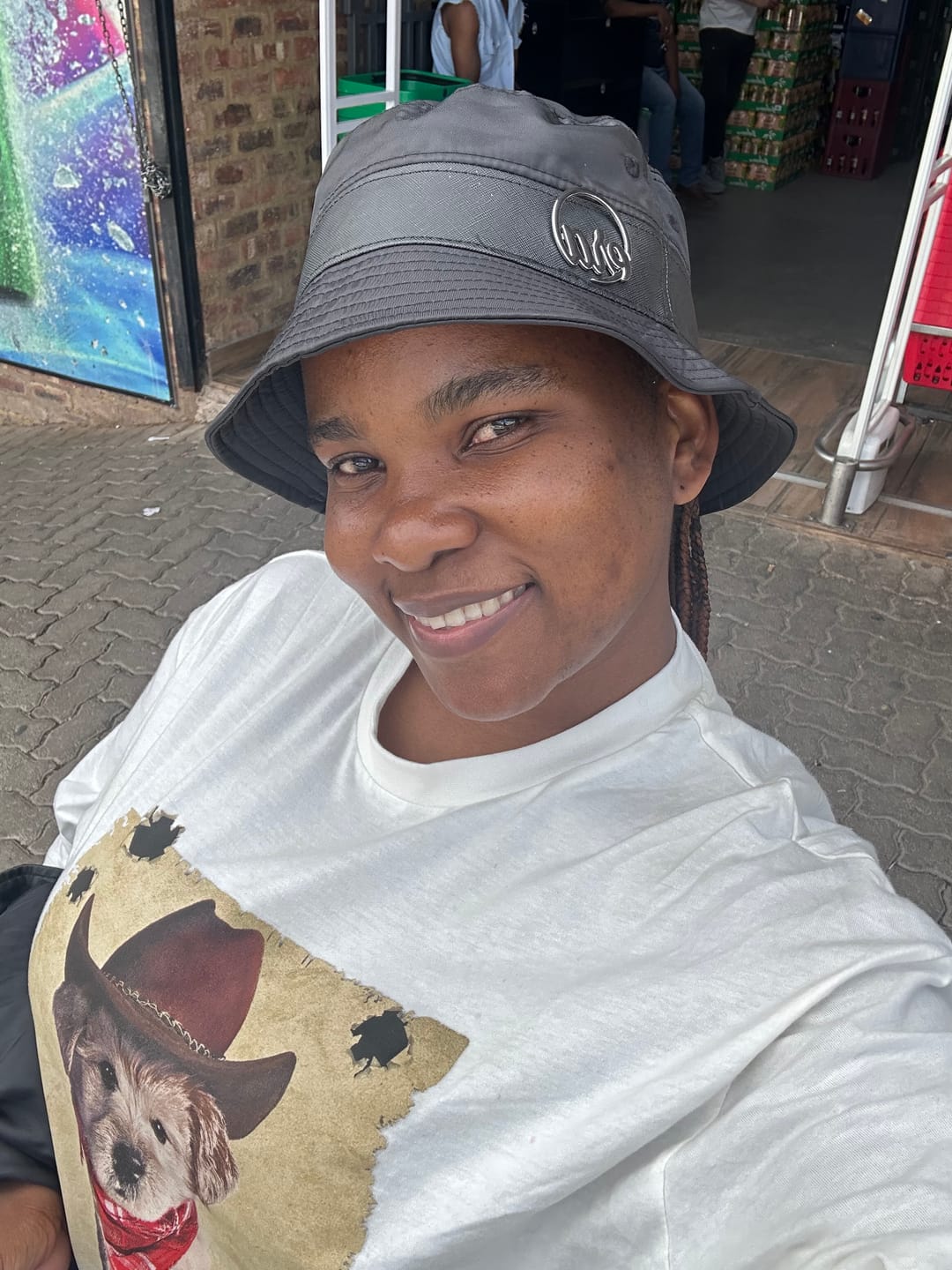 Customer photo review of Black Billy Bucket Hat