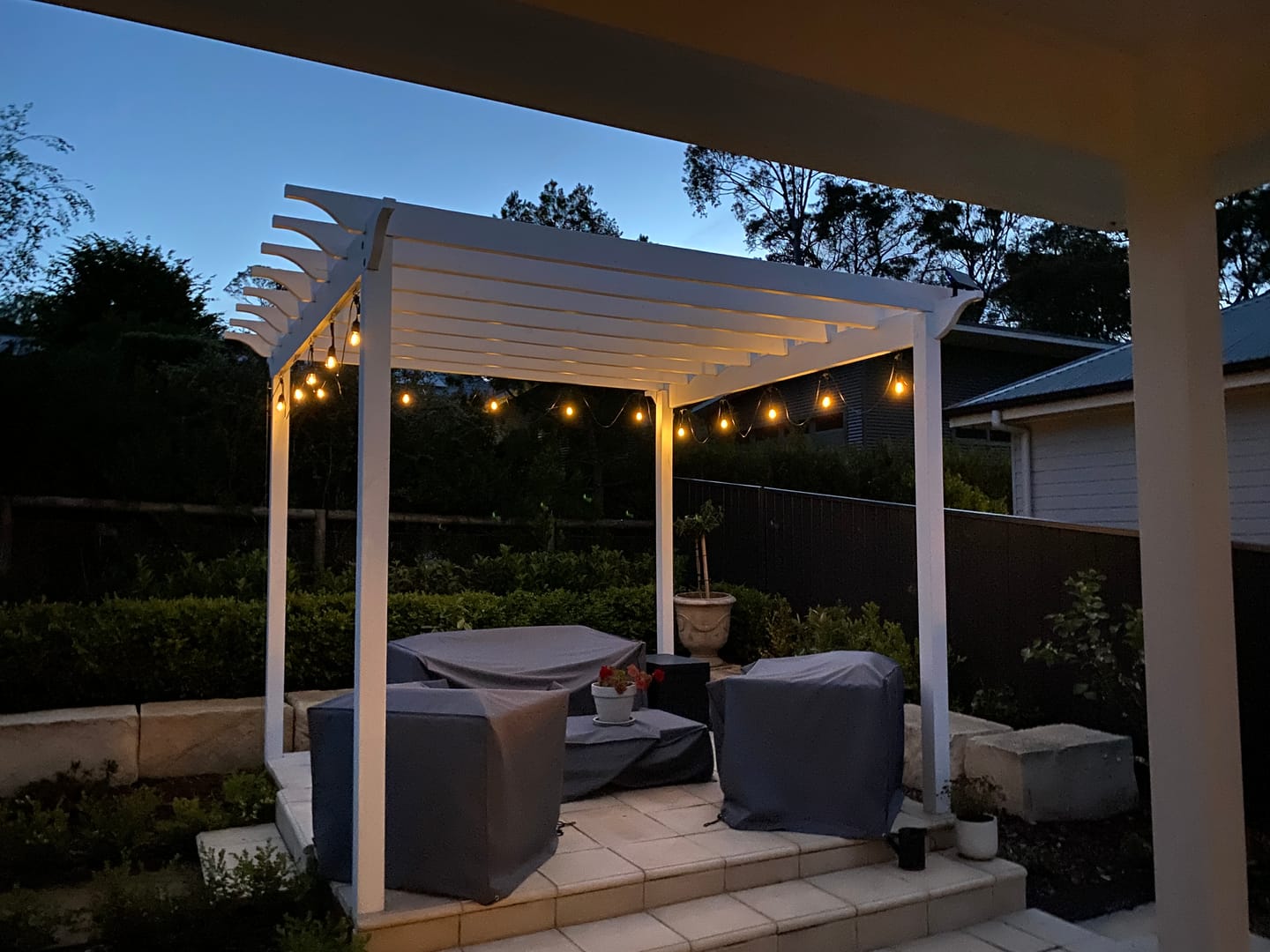 Customer photo review of Festoon Solar Lights (Series 2)
