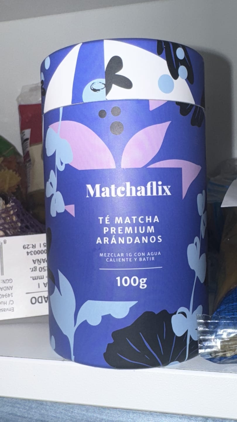 Customer photo review of Té Matcha Premium Arándanos
