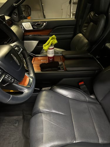 Customer photo review of Leather Conditioner - Gallon
