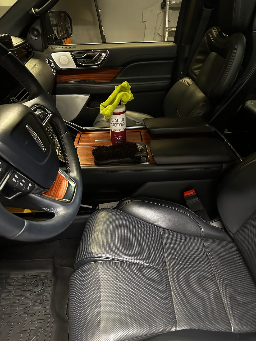 Customer photo review of Leather Conditioner - Gallon