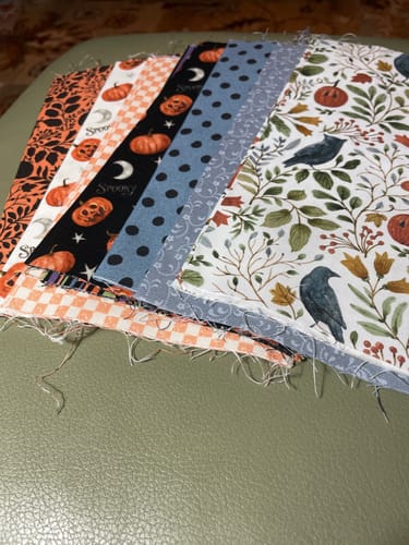 Customer photo review of That’s a Wrap Spooky Edition Collection - Hands On Design & Summer House Stitch Workes- Simple Bundle (9) Fat 1/8 Bundle