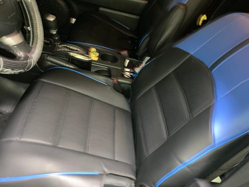 Customer photo review of Premium Custom-Fit Seat Covers