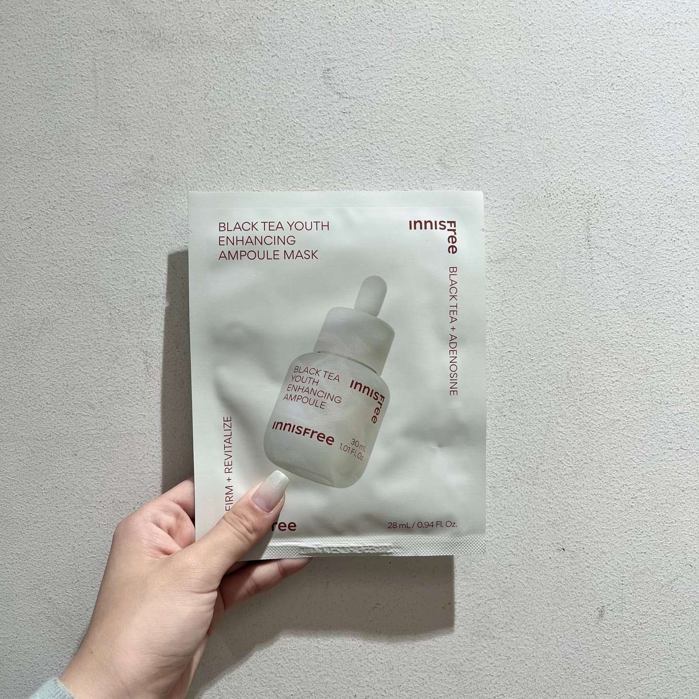 Customer photo review of ブラックティー　ユース　マスクシート