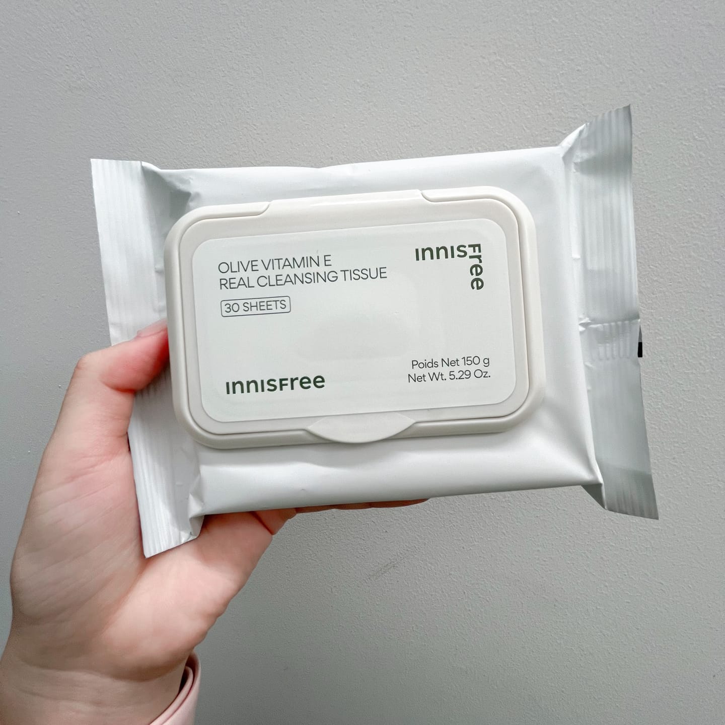 Customer photo review of オリーブ　ビタミンE　リアル　クレンジングシート