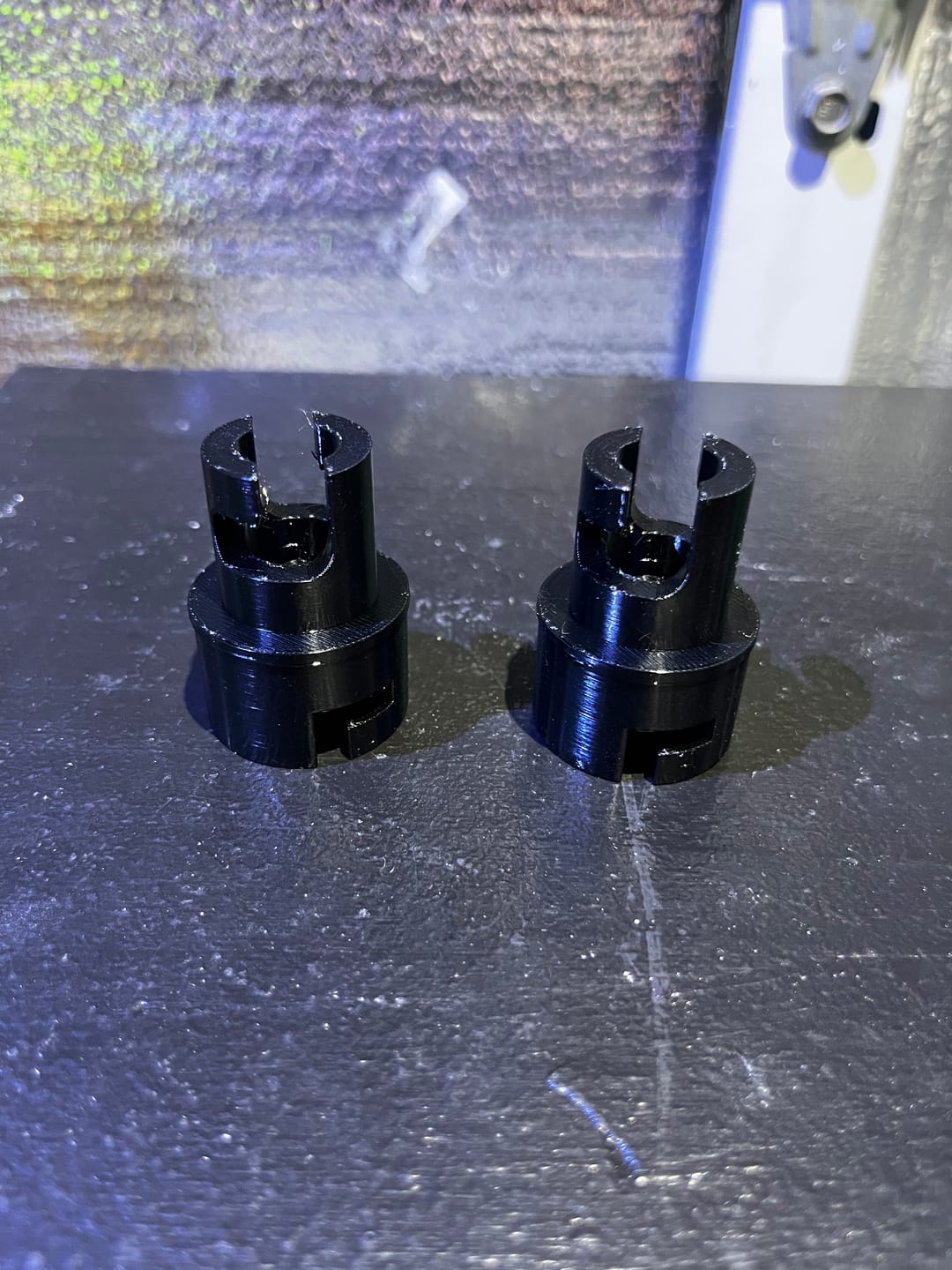 Customer photo review of Black PETG Filament 1.75mm 1kg