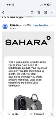 Customer photo review of iPhone 17 Camera Protector - Eagle Eye, Titanium Glass (2-Pack) | ZeroDamage