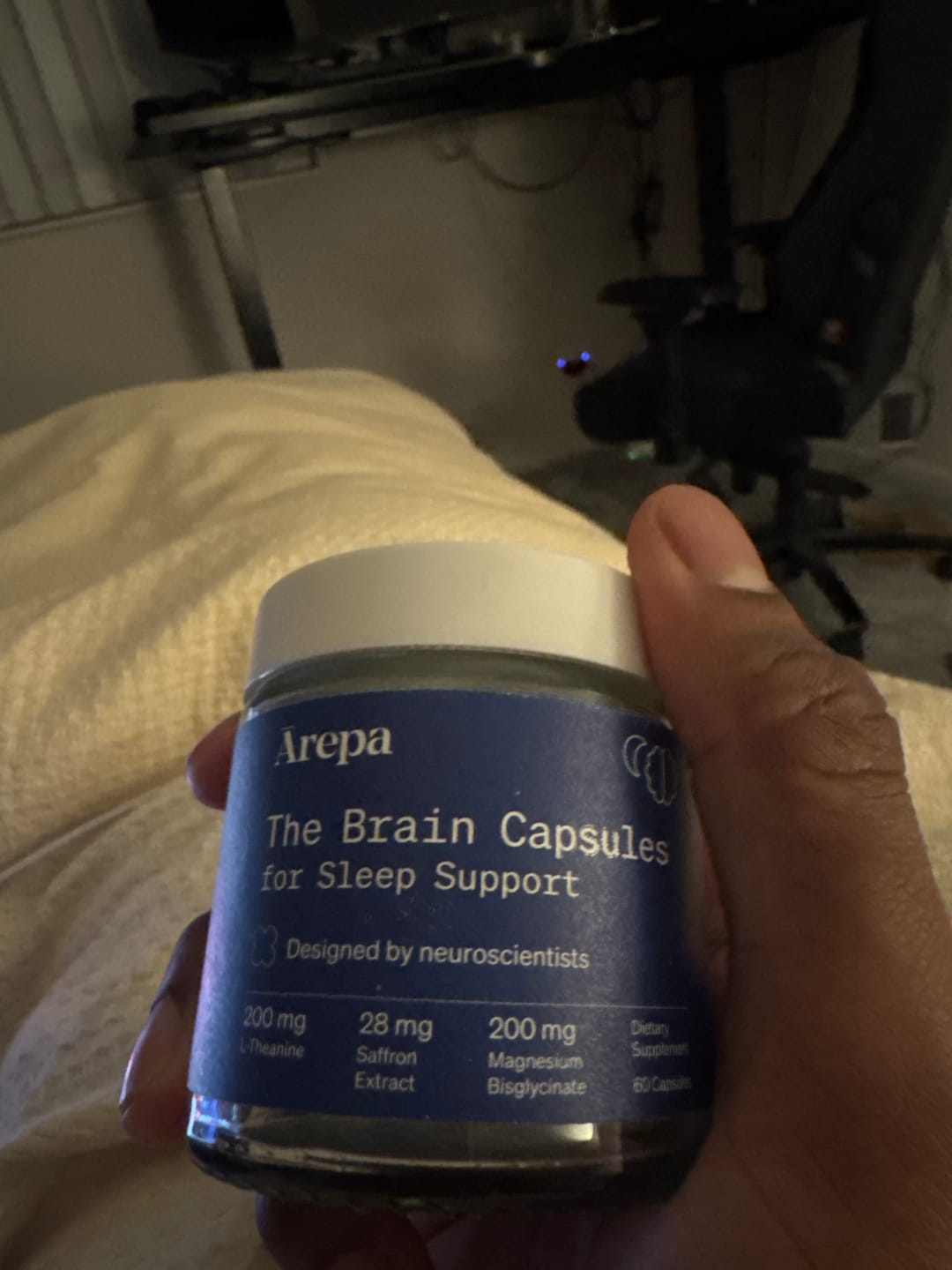 Customer photo review of The Brain Capsules for Sleep Support