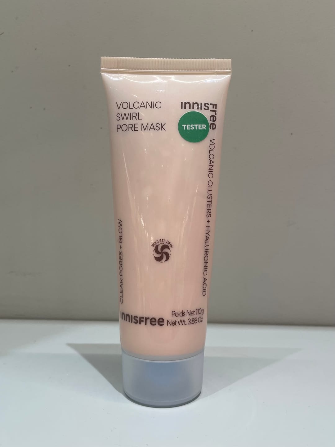 Customer photo review of ヴォルカニック　ポア　クリームクレイマスク