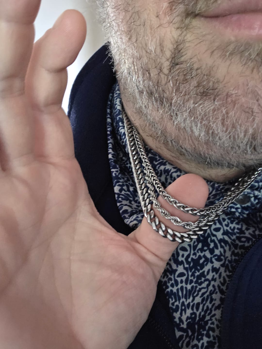 Customer photo review of 4mm Rope Chain