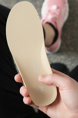Customer photo review of High Density Foam Barefoot Insoles - Lightweight, Non-Slip, & Breathable