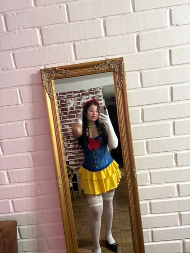 Customer photo review of DISFRAZ PRINCESA BLANCANIEVES