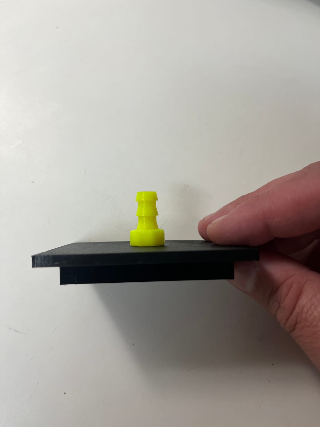 Customer photo review of Fluorescent Yellow PETG Filament 1.75mm