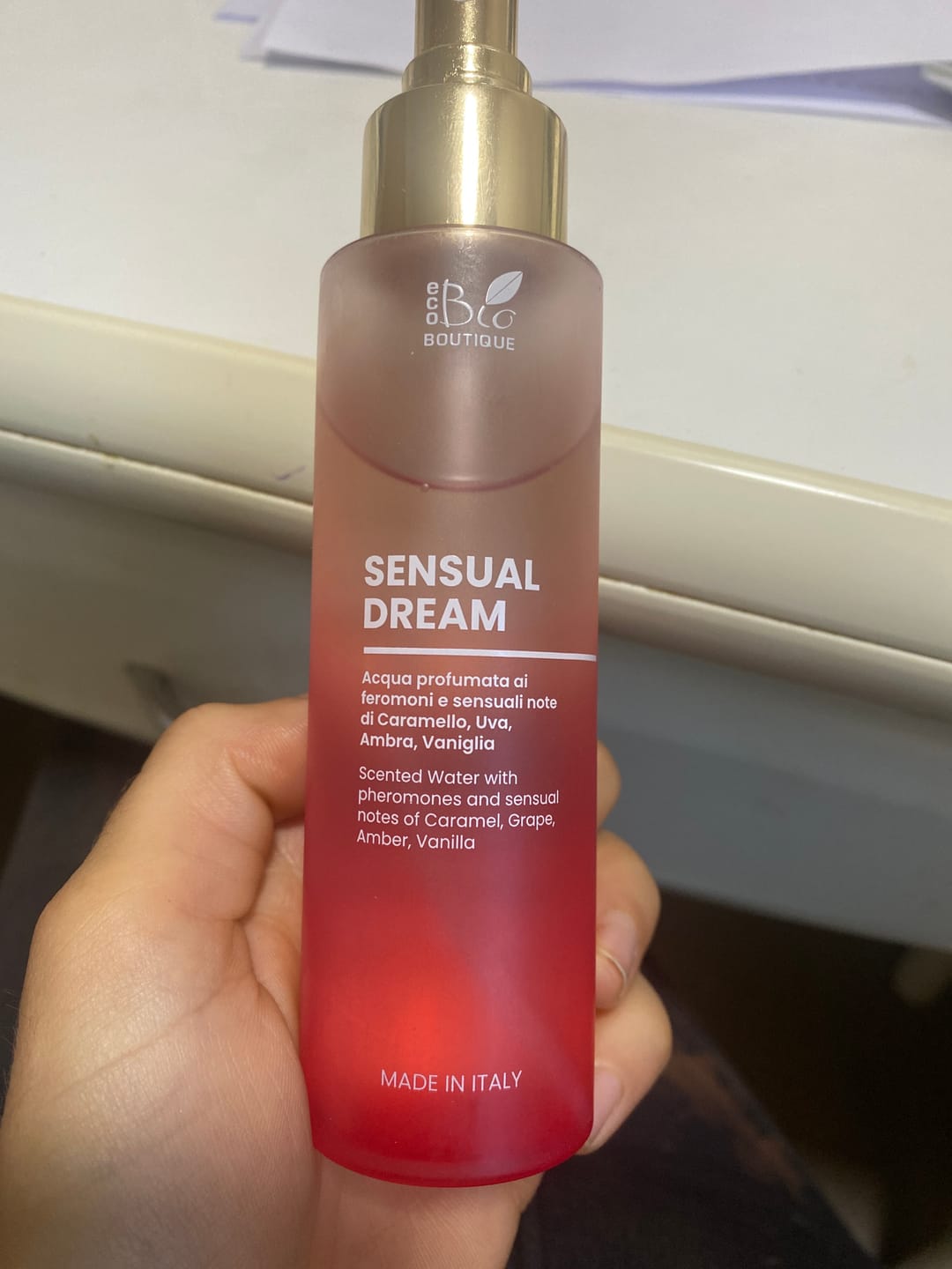Customer photo review of Sensual Dream - Agua Perfumada
