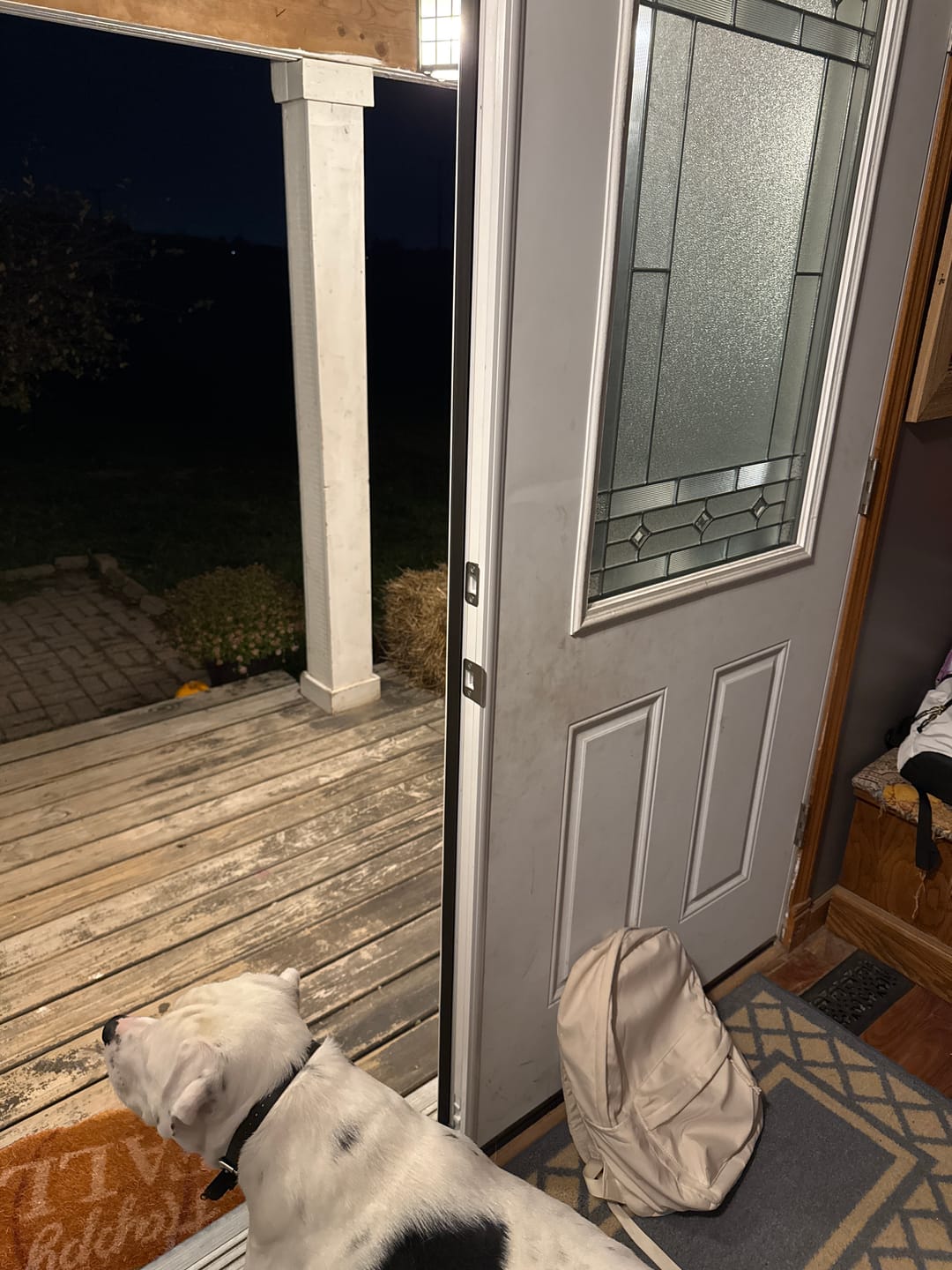 Customer photo review of Thermal Aluminum Astragal (White)
