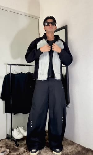 Customer photo review of American Rivet Loose Wide-leg Scimitar Pants