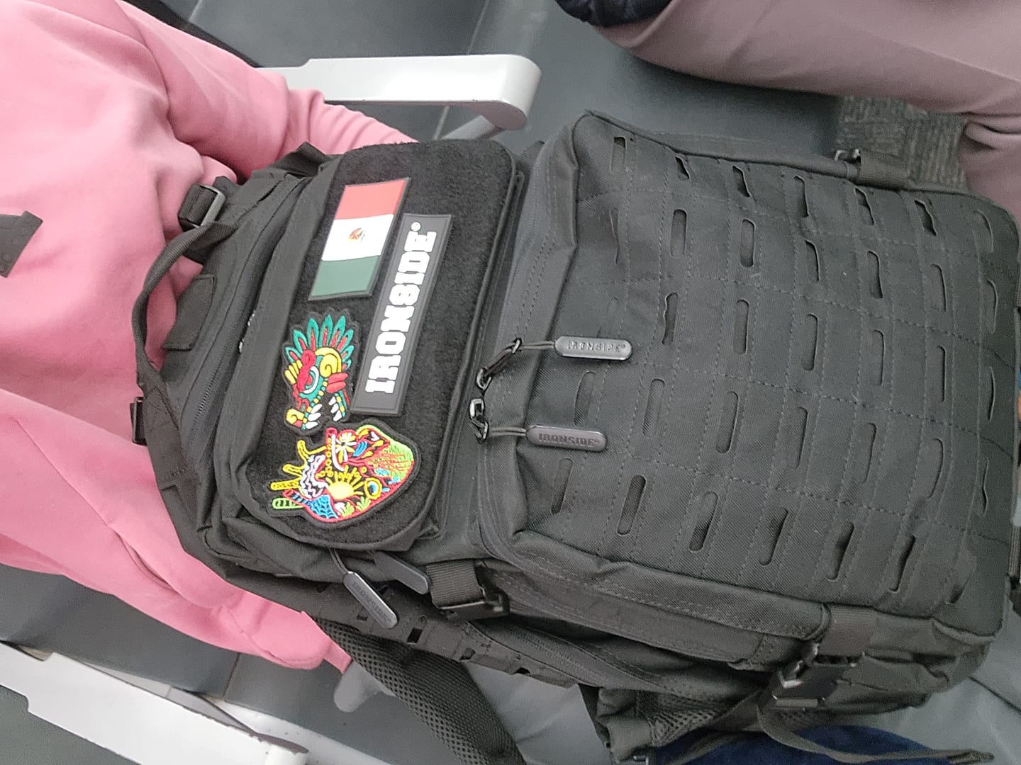 Customer photo review of Mochila IRONSIDE