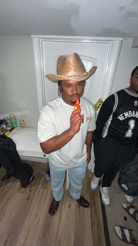 Customer photo review of Lone Ranger Boxy Tee (Heather)