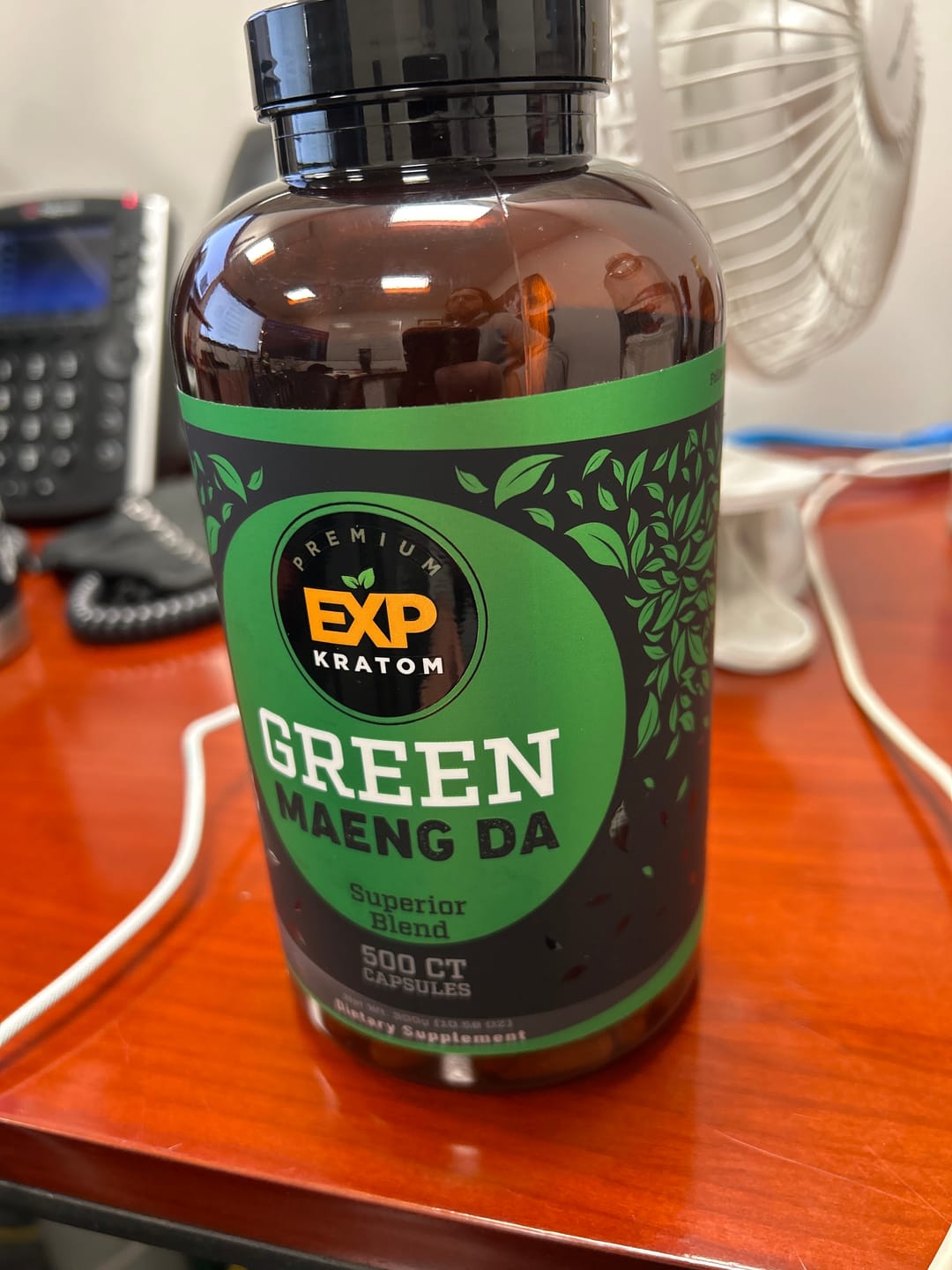 Customer photo review of EXP Premium Green Maeng Da Blend Capsules