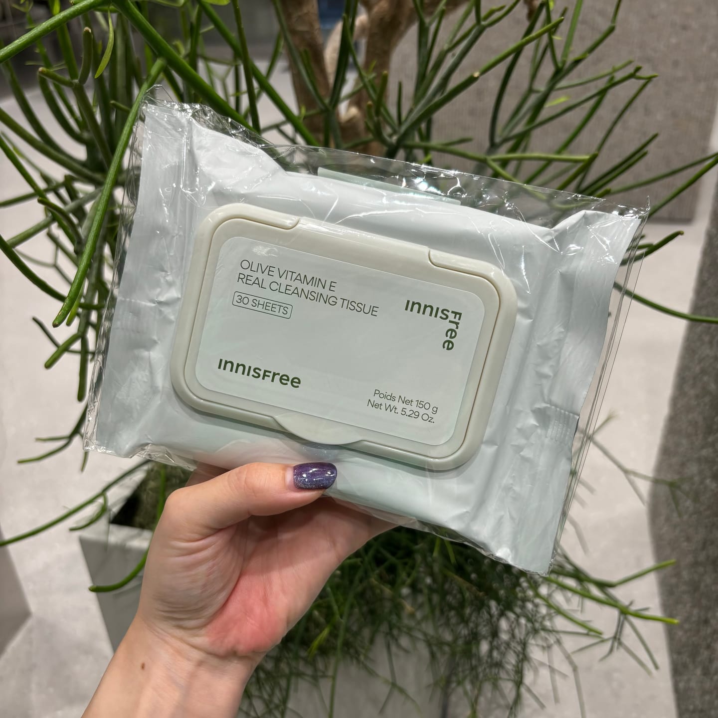Customer photo review of オリーブ　ビタミンE　リアル　クレンジングシート