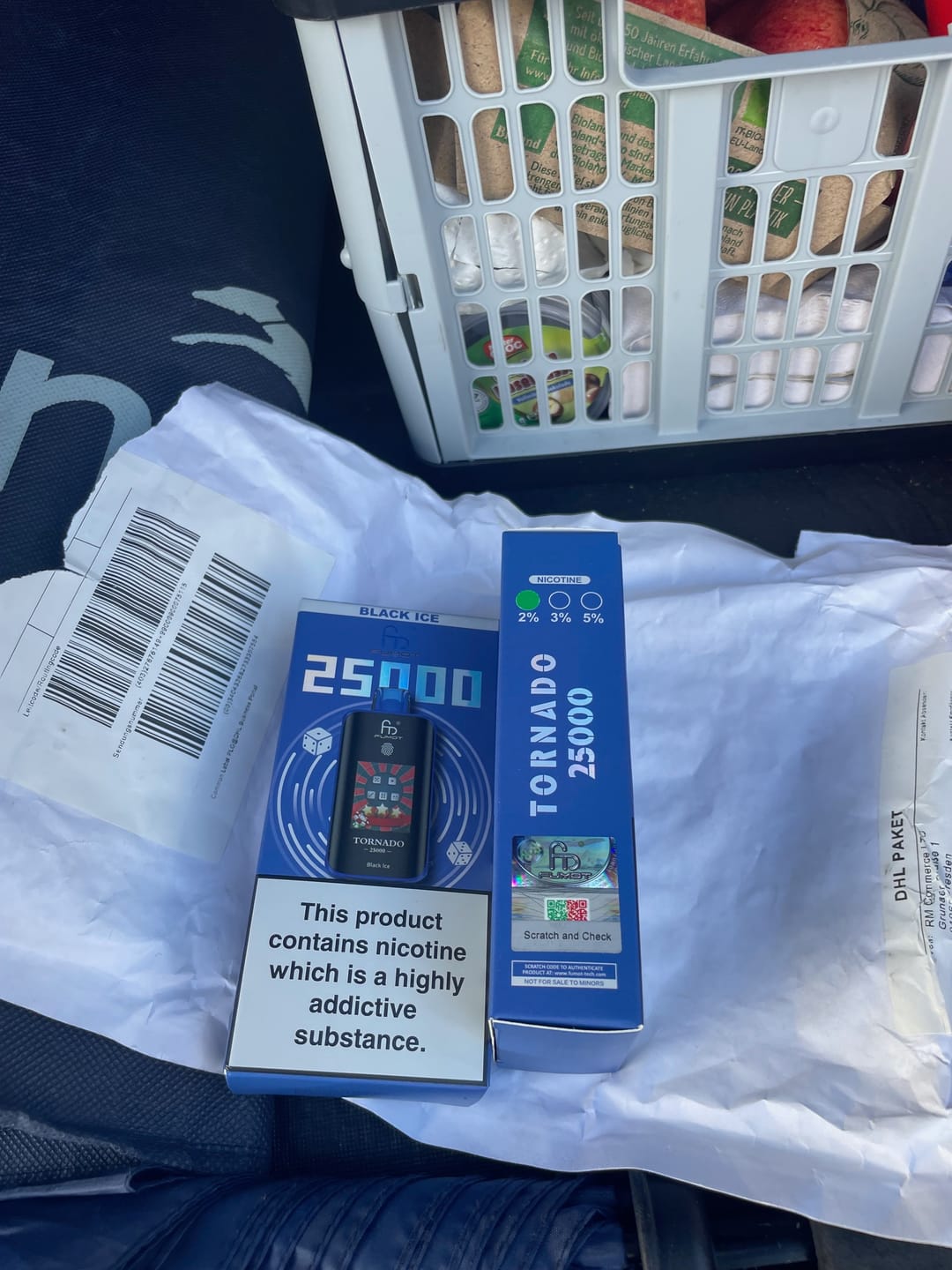 Customer photo review of Black Ice