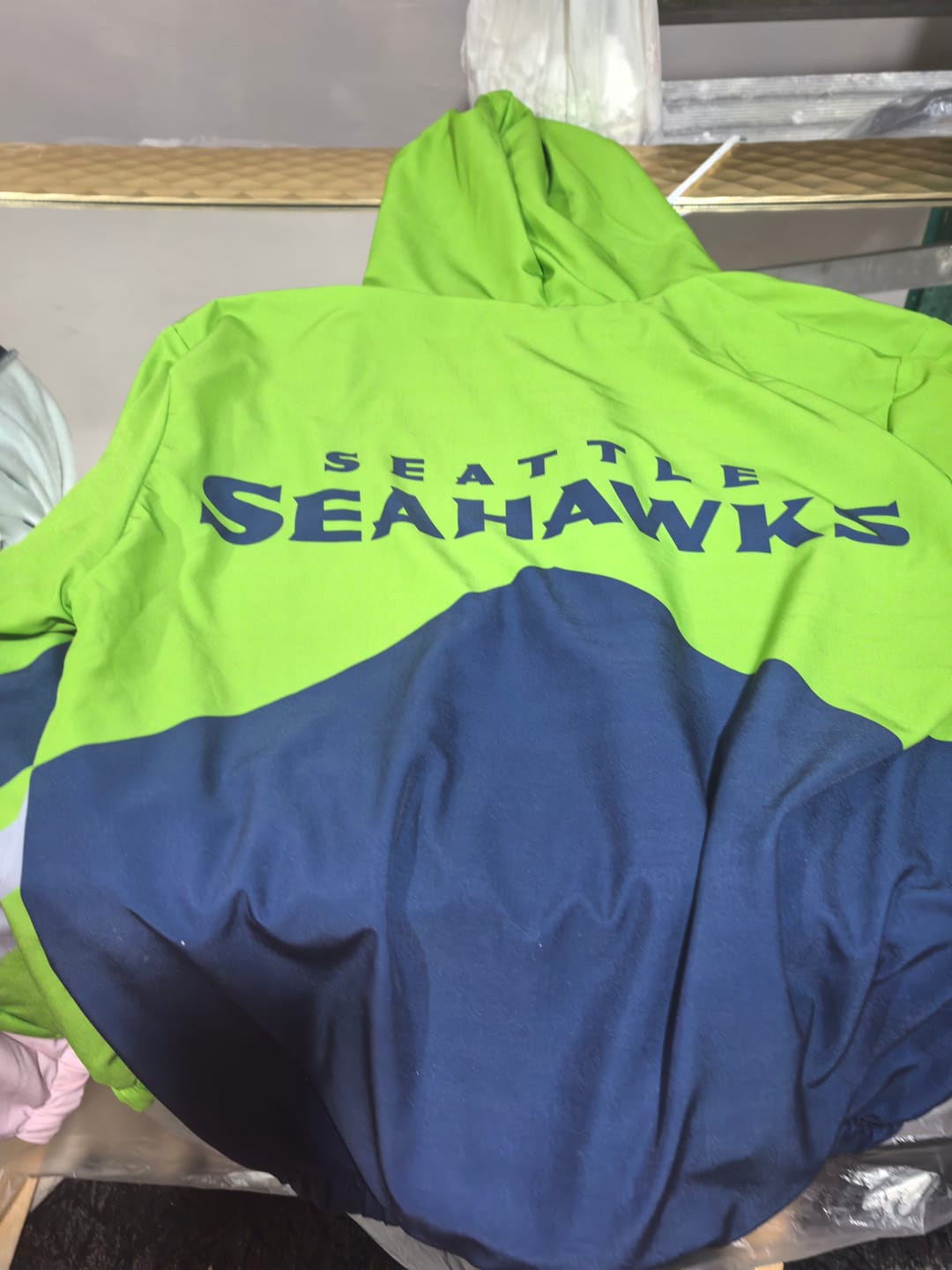 Customer photo review of Bomber Jacket Seattle Seahawks