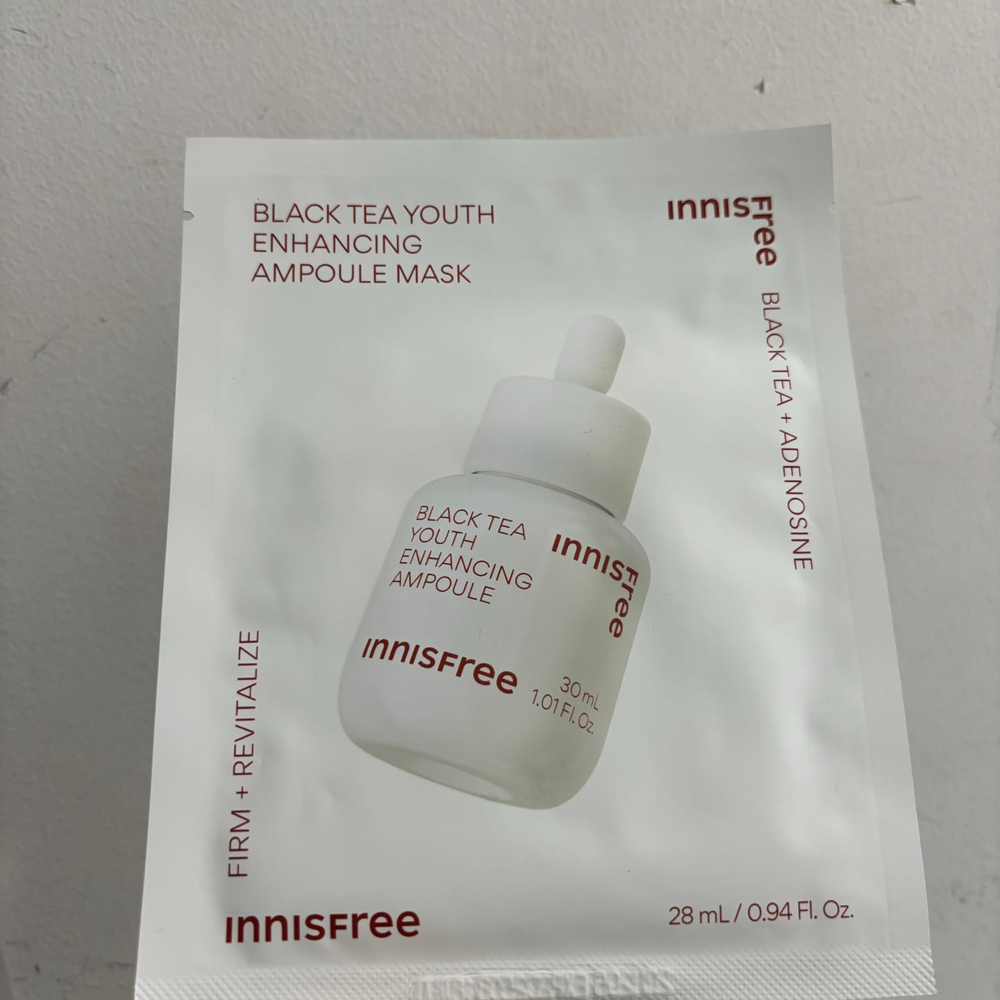 Customer photo review of ブラックティー　ユース　マスクシート