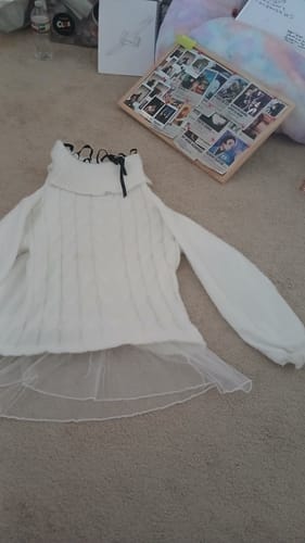 Customer photo review of Halloween Clothes Sale (Coquette Style)