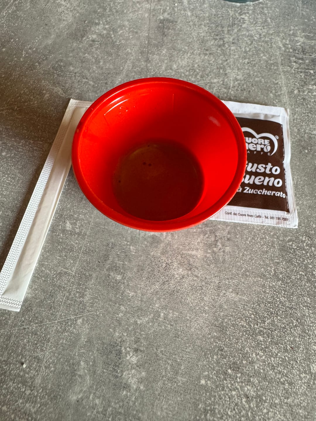 Customer photo review of Insaporitore per Caffè - I GUSTOSI – 9 Bustine Solubili Aromatizzanti