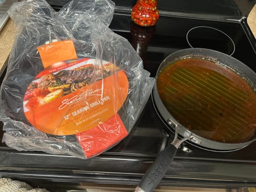 Customer photo review of [PRE ORDER] Sierra’s 12”  Searing Grill Pan