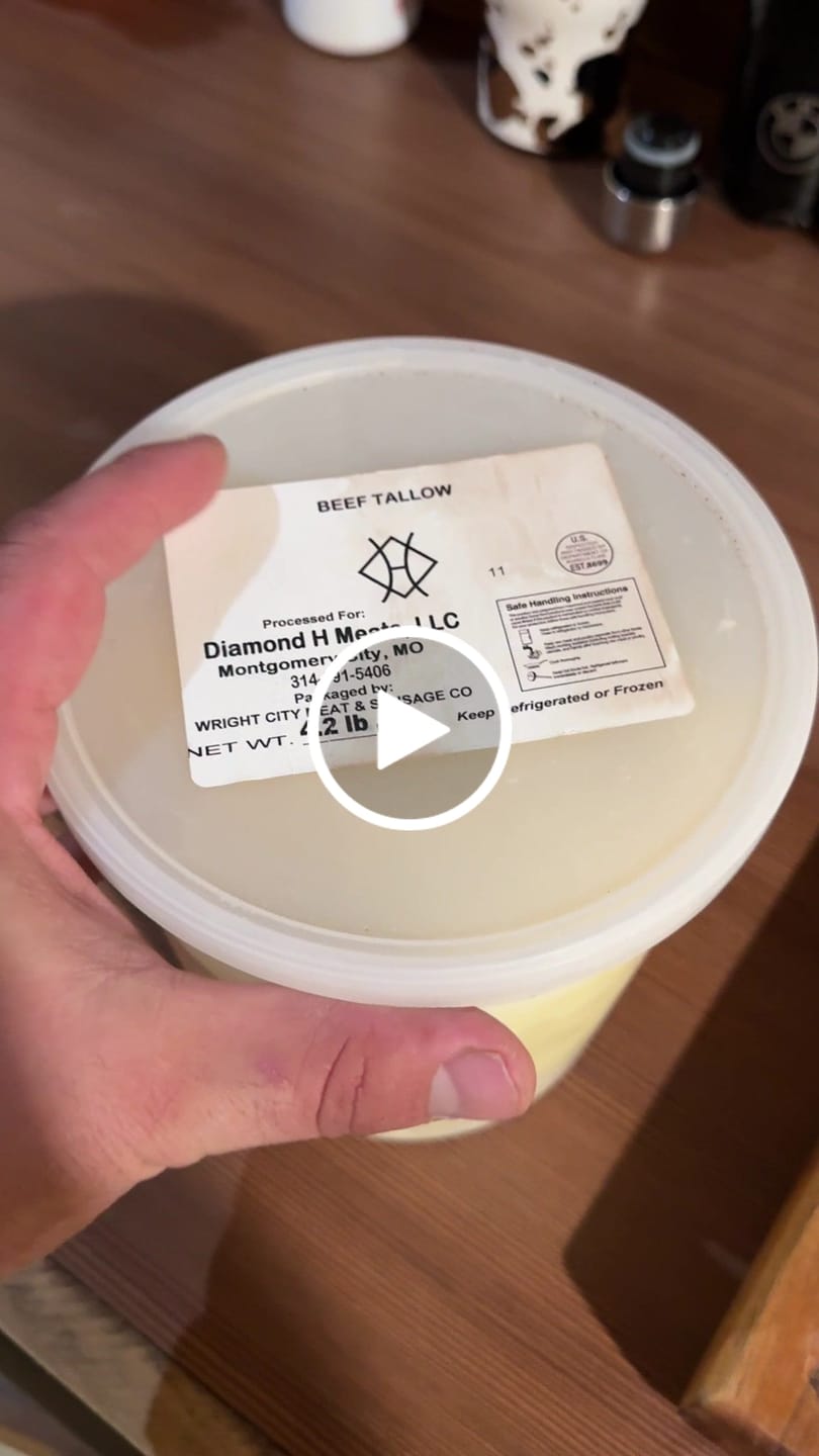 Customer video review of Beef Tallow