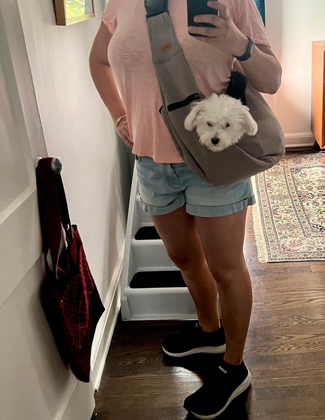 Customer photo review of Foldable Carrier Bag