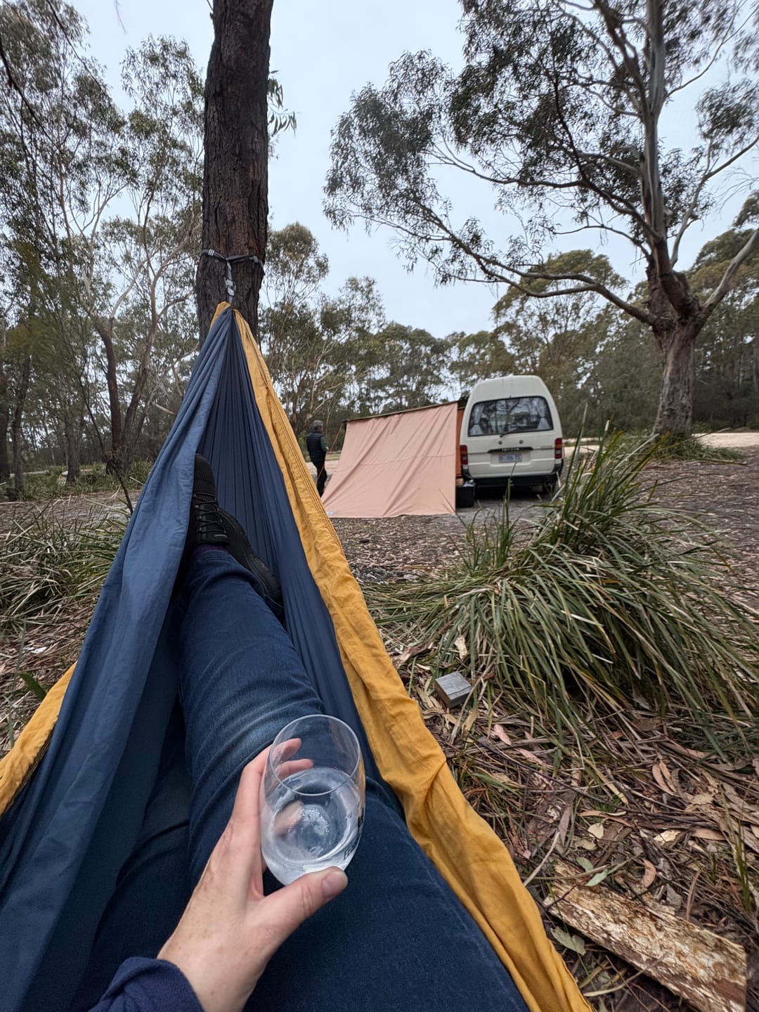 Customer photo review of Lightweight Double Hammock