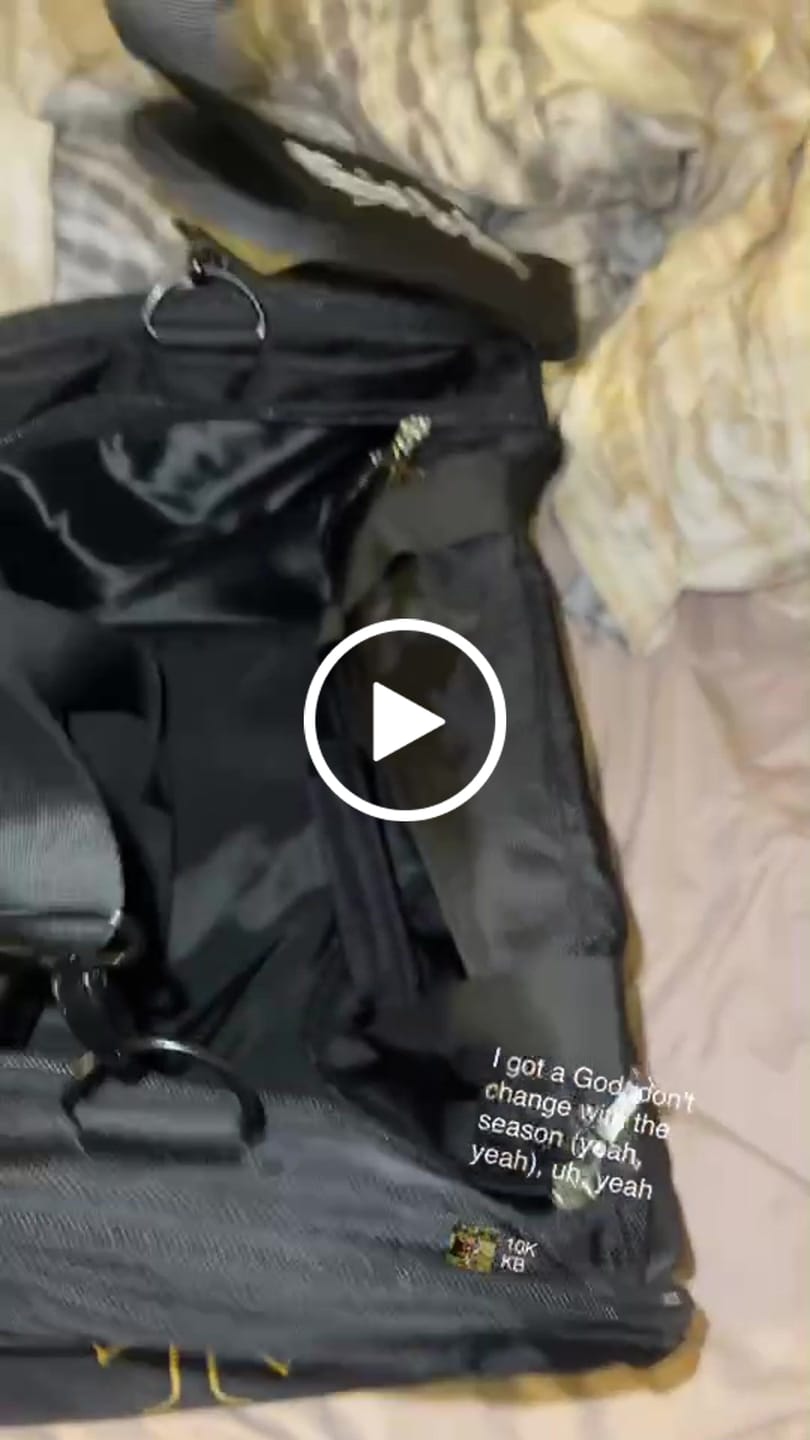 Customer video review of Fear Not Duffle Bag