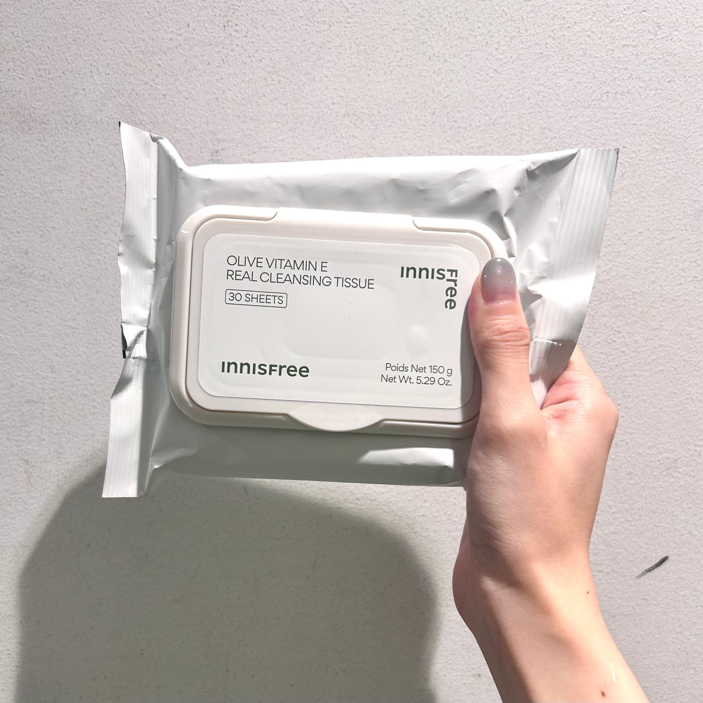 Customer photo review of オリーブ　ビタミンE　リアル　クレンジングシート