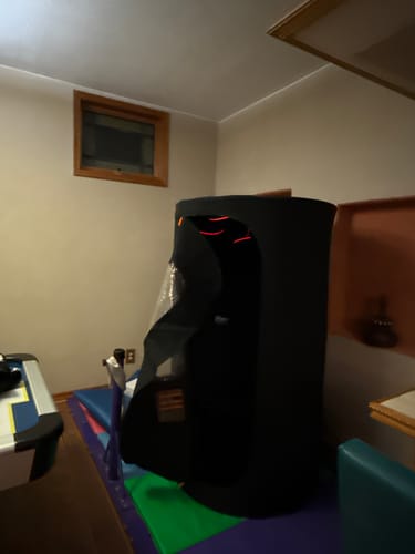 Customer photo review of The Sauna Pod 2.0