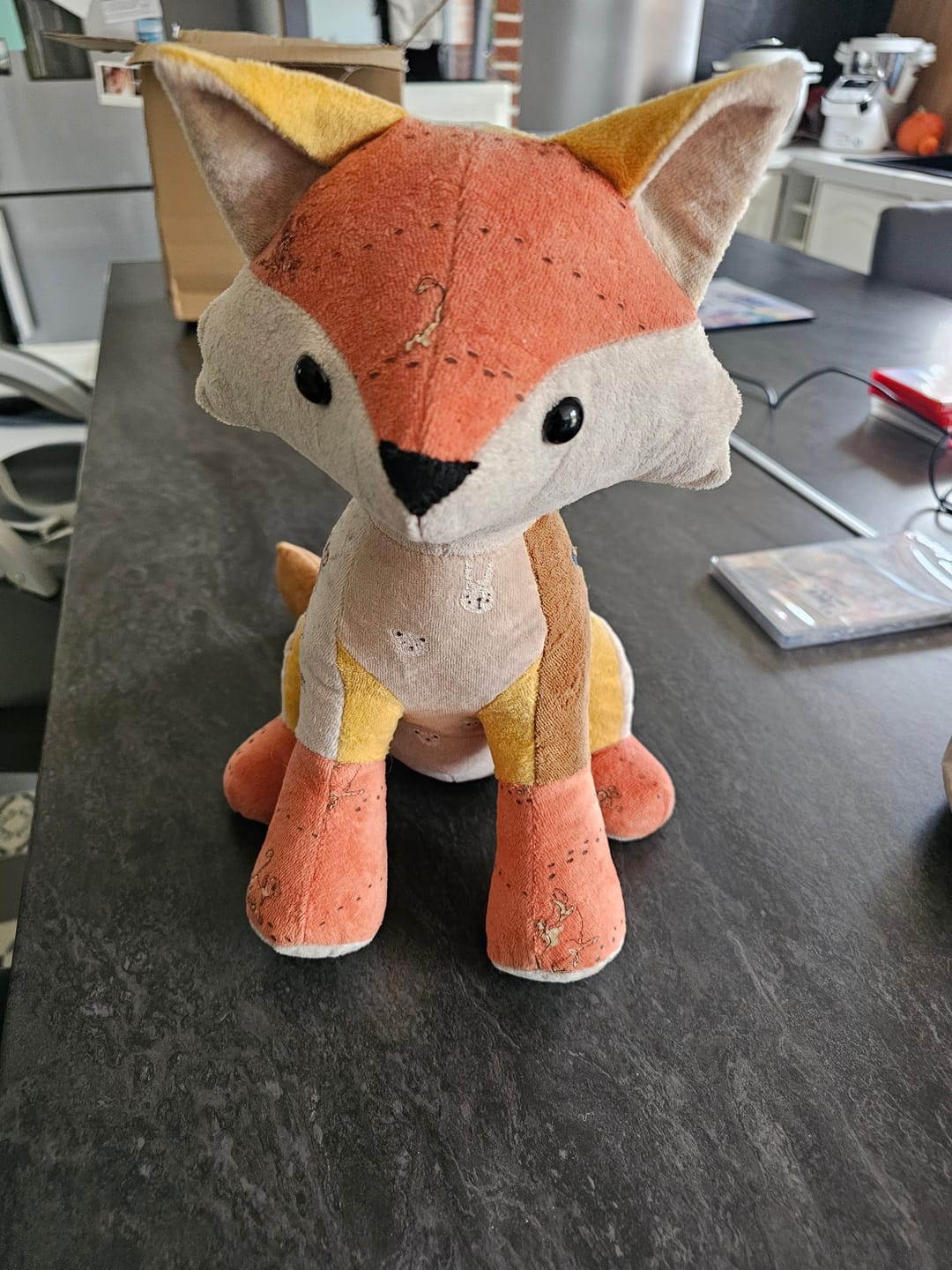 Customer photo review of Renard en peluche souvenir