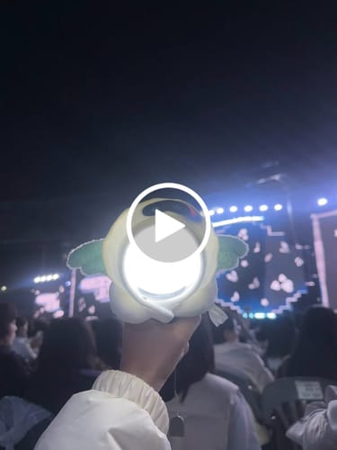 Customer video review of BTS JIN Official Light Stick Wootteo Accessory