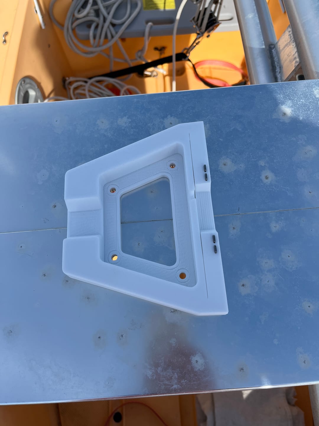 Customer photo review of Starlink Standard Flat Mount