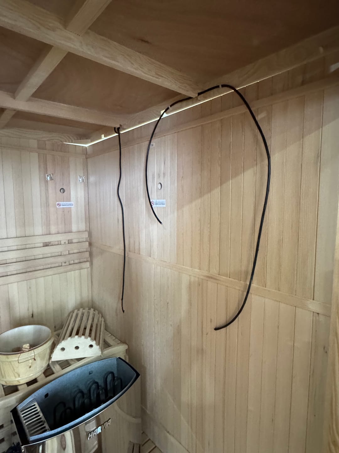Customer photo review of Kylin Traditional Steam Sauna Room 3 Person QD-EA3D