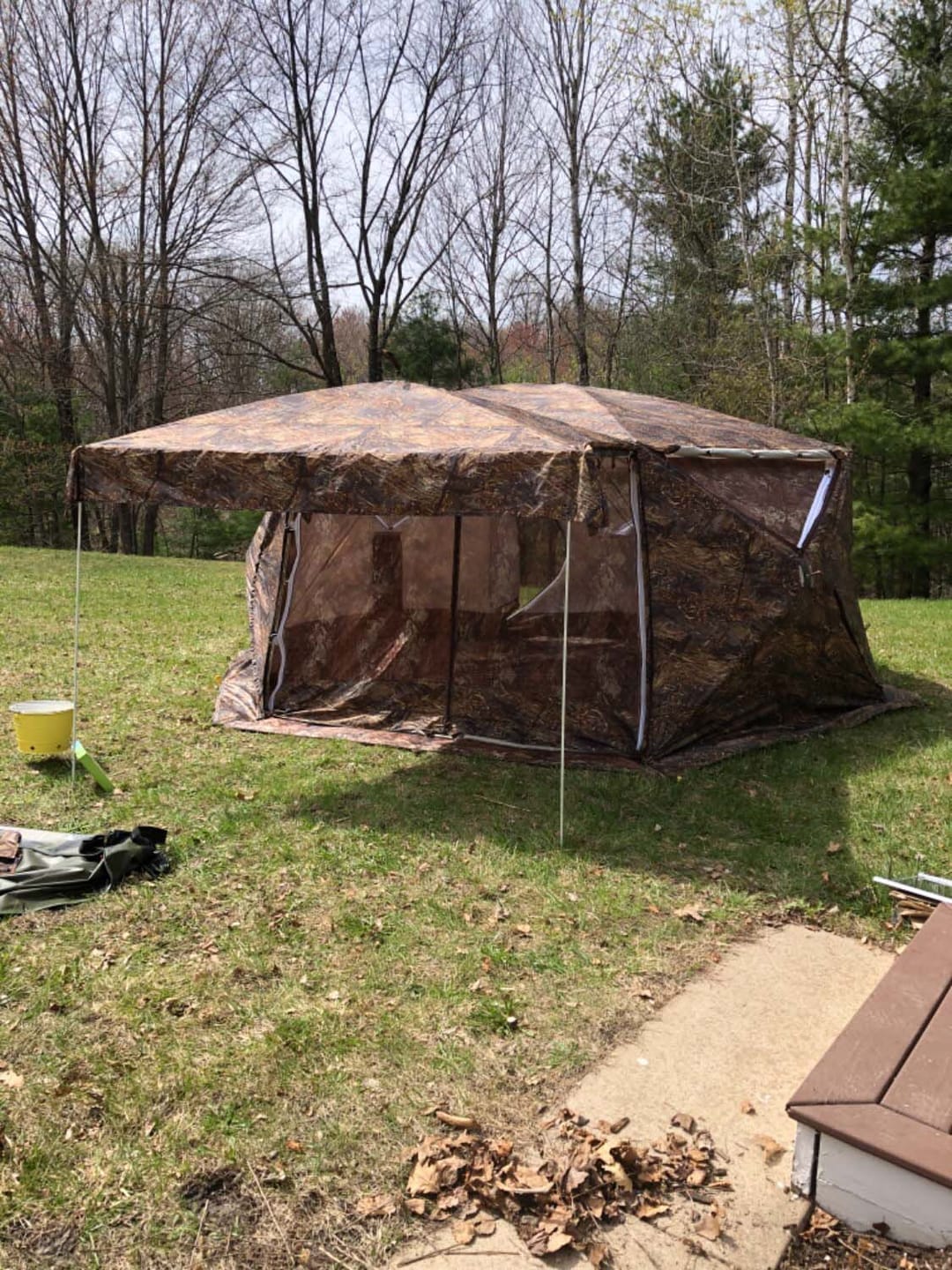 Customer photo review of RBM All-Seasons tent  Hexagon for 2-9 person