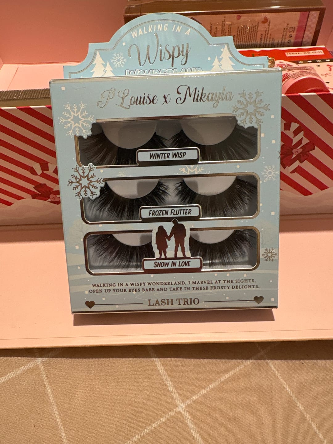 Customer photo review of P.Louise x Mikayla - Walking In A Wispy Wonderland Lash Set - Volume 2